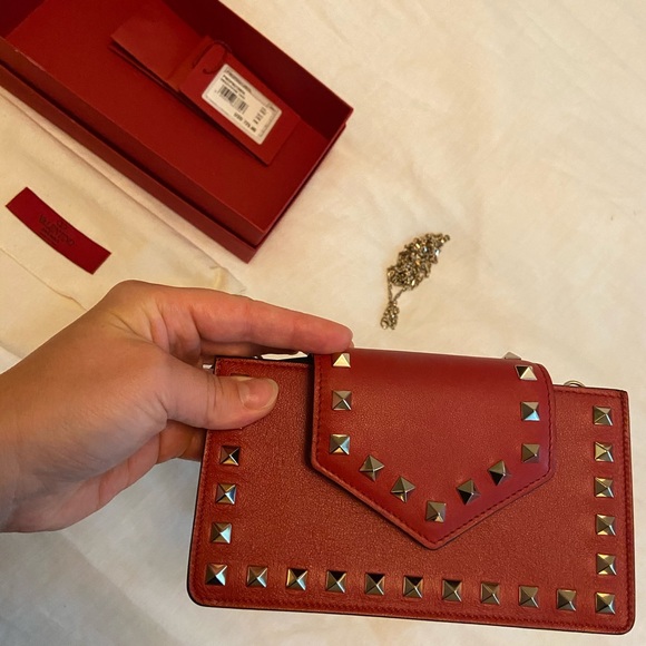 Valentino Handbags - FLASH SALE 🔥 Valentino Studded Wristlet NWT